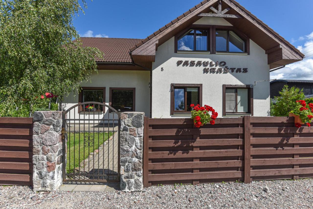 Guest House Pasaulio Krastas 팔랑가 외부 사진