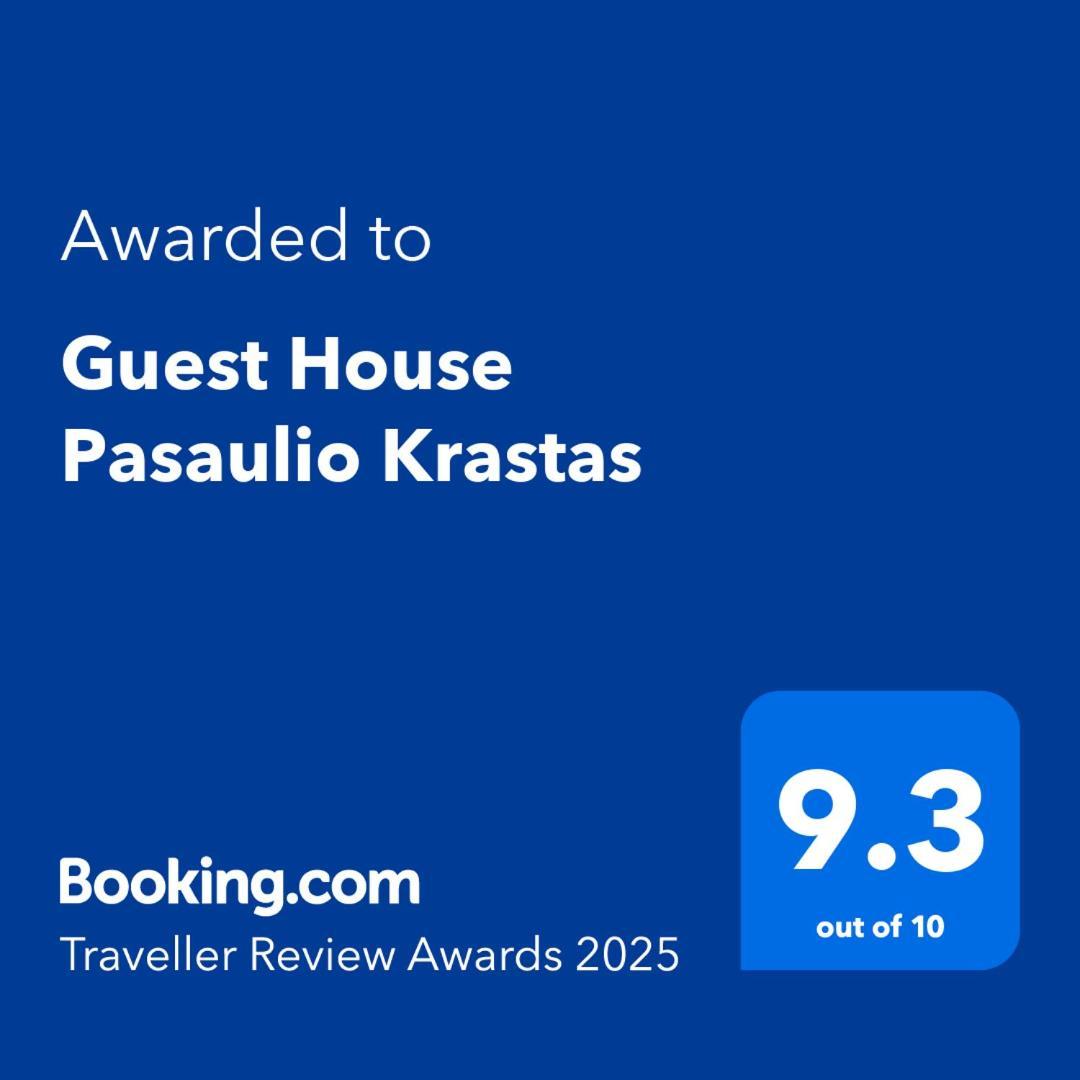Guest House Pasaulio Krastas 팔랑가 외부 사진